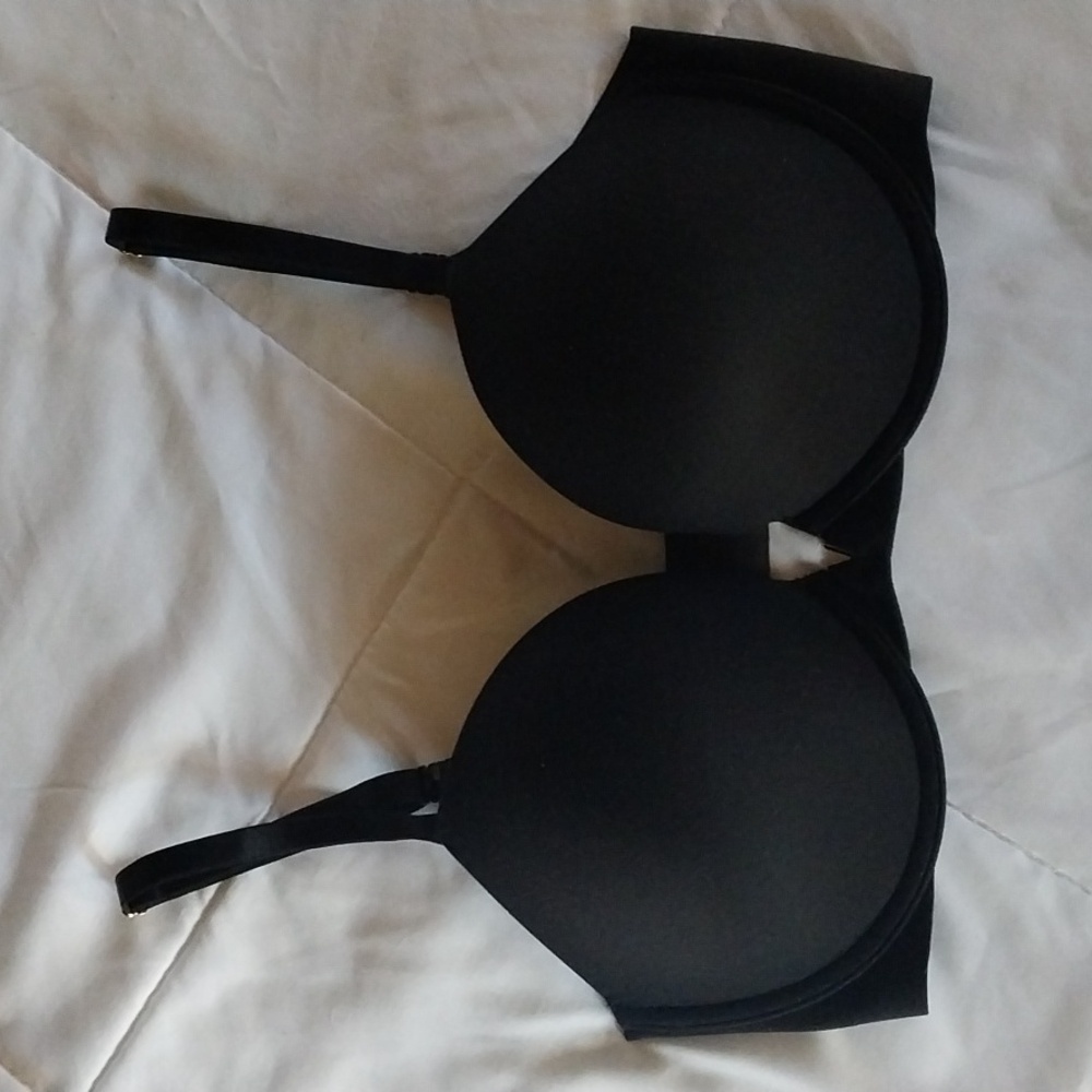 Victoria's Secret Push Up Bra 34DD Black
